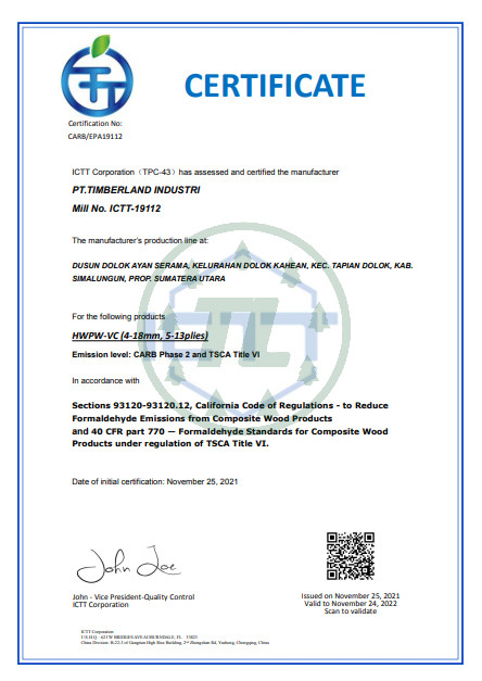 CARB Certification of the USA